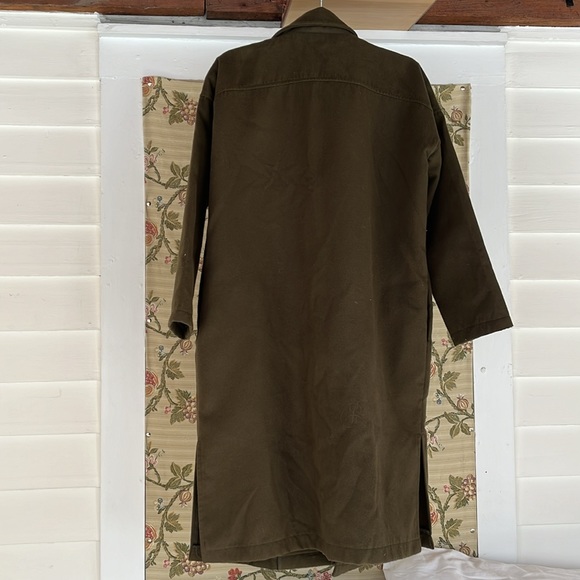 Felt/fleece coat green - Picture 3 of 6